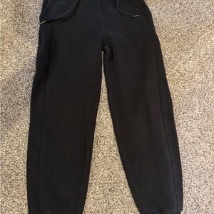 lululemon Black joggers. Size 2. Lightly worn.
